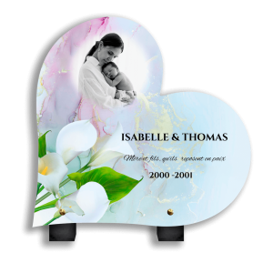 Plaque Funéraire 100% personnalisable