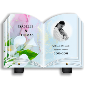 Plaque Funéraire 100% personnalisable