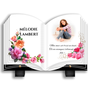 Plaques Funéraires Mélodie des Roses