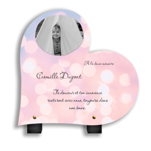 Plaque Funéraire scintillement