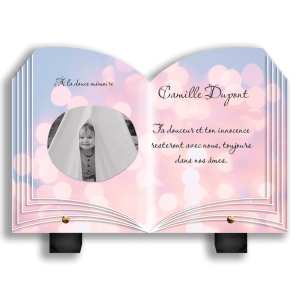 Plaque Funéraire scintillement