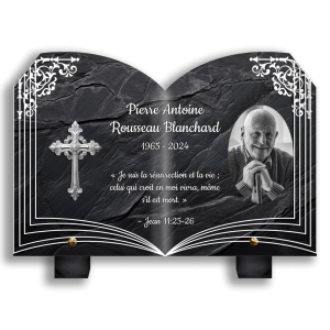 Plaques Funéraires Élégance Noire