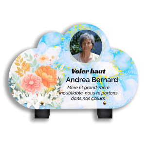 Plaque Funéraires Fleurs des Champs