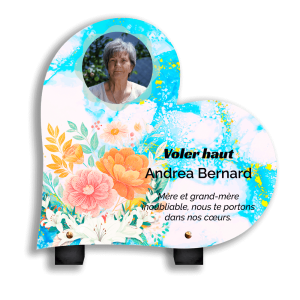 Plaque Funéraires Fleurs des Champs