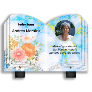 Plaque Funéraires Fleurs des Champs