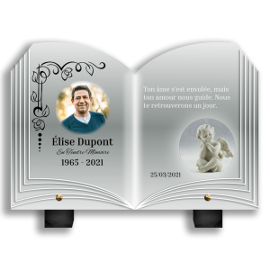 Plaque Funéraire Tendre Mémoire