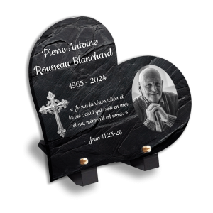 Plaques Funéraires Élégance Noire