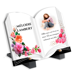 Plaques Funéraires Mélodie des Roses