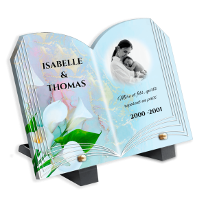 Plaque Funéraire 100% personnalisable
