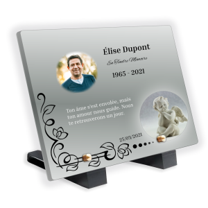 Plaque Funéraire Tendre Mémoire