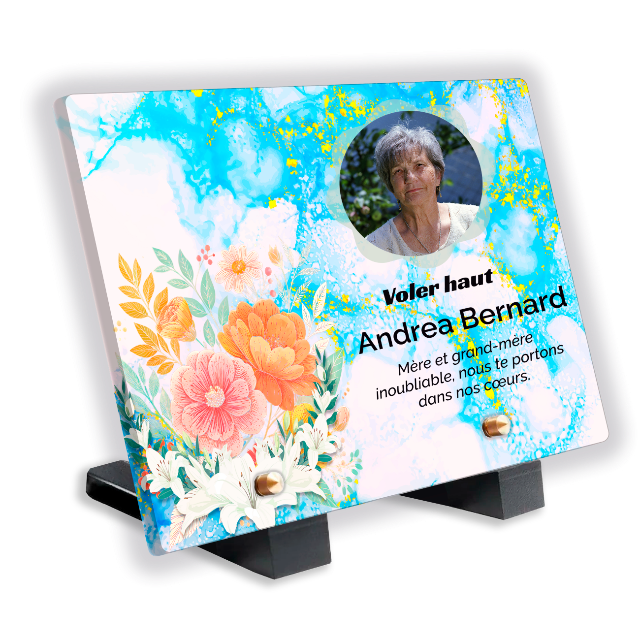 Plaque Funéraires Fleurs des Champs