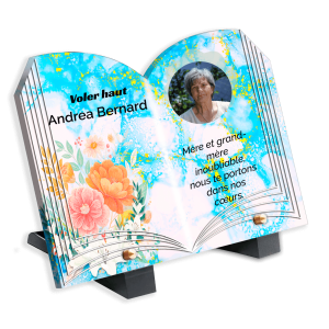 Plaque Funéraires Fleurs des Champs