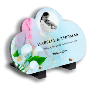 Plaque Funéraire Arum