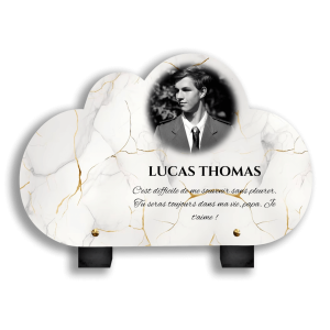 Plaques Funéraires Fond Gris