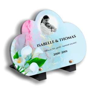 Plaque Funéraire 100% personnalisable