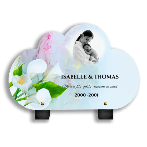 Plaque Funéraire 100% personnalisable