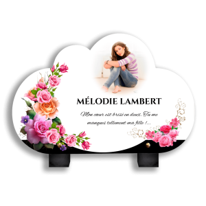 Plaques Funéraires Mélodie des Roses