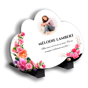 Plaques Funéraires Mélodie des Roses