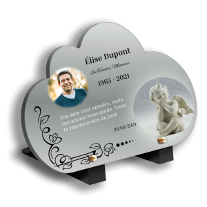 Plaque Funéraire Tendre Mémoire