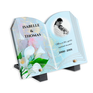 Plaque Funéraire Arum