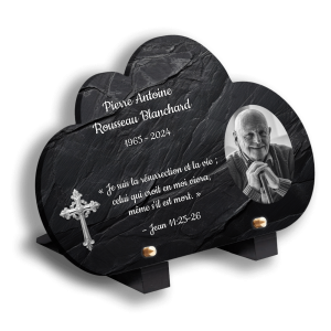 Plaques Funéraires Élégance Noire
