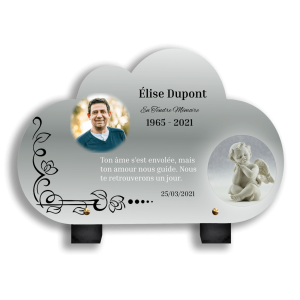Plaque Funéraire Tendre Mémoire