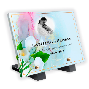 Plaque Funéraire 100% personnalisable