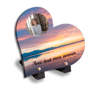 Plaque Funéraire Paysage Marin