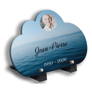 Plaque Funéraire Océan