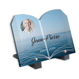 Plaque Funéraire Océan