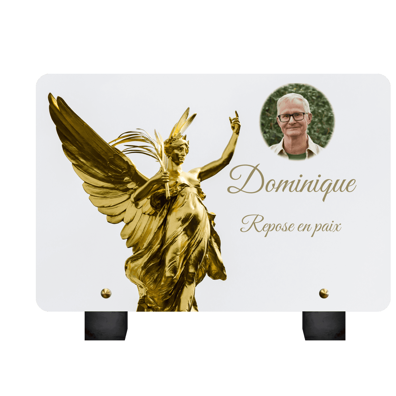 Plaque Funéraire Statue Plaque Funéraire Statue